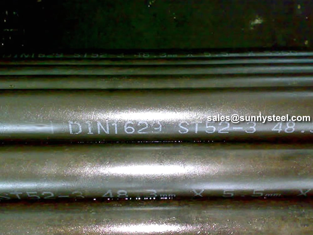 DIN 1629 carbon seamless steel pipes